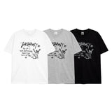 ヴィンテージドラムパンクショートスリーブTシャツ