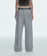 TATTOOED GRAPHIC SWEATPANTS_GREY