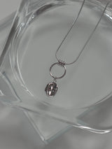 object ring point necklace