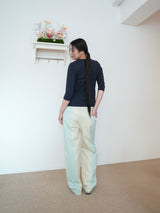 コンフィ 3/4スリーブT (NAVY)
