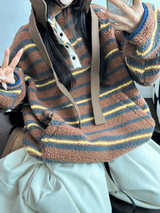 ツーピンタックリベットベルトバルーンロングパンツ🤎🖤💙3カラー