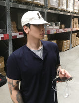 No.1802 layered HN half T (3color)