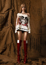 Mother Printed Oversize TShirt