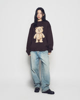 25FW ディストレスドベアウールニット