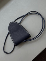 [Real Leather] ステッチクリップサングラスホルダー