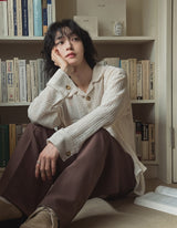 Orz Crochet Over Shirt