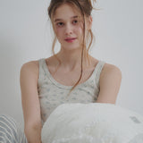 Floral Sleeveless (Grey)