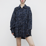 (Unisex) ロピニウォッシングチェックシャツ