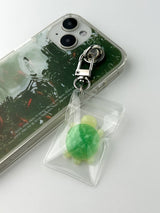 Mellon Bread Turtle Pocket Keyring