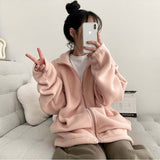 [3 sizes*/unisex!]エルティキャンパスフリースジップアップ
