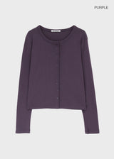 [B-BASIC] Standard Round Cardigan (2size)