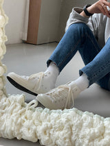+5cm Middle Washing Dis Denim Pants (6141)