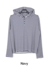 パルス フィンガーホール ST フードTシャツ