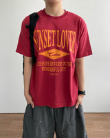 Sunset Printed Short Sleeve T