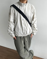 Lesson Shirring Wind Jacket