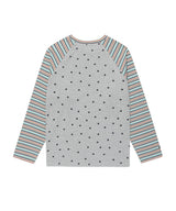 ストライプスターラグラン長袖Tシャツ グレー(CV2GSFT550A)