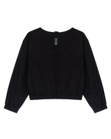 Vネックストリングシャツ - Black