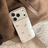 Glitter Diamond Ribbon iPhone Case