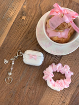 balletcore ribbon earphones case (airpods)