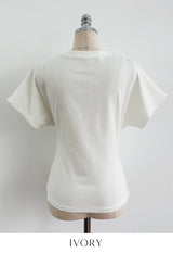 チャブル シャーリング ラップ スパン ショートスリーブ Tシャツ