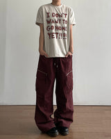 ゴーホームプリンテッドTシャツ