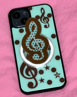 [made] Dot treble clef grip (MagSafe)