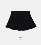 プリティーレースミニスカートパンツ (2color)