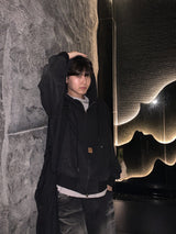 Cb Patch Work Hooded Jumper