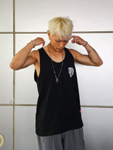 VENTIQUE skeleton sleeveless 2color