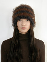 Teddy Bear Beanie - Brown