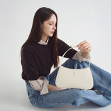 Lune Velo Hobo Bag Small Ivory