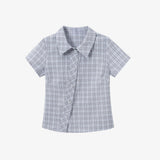 Enya Diagonal Button Shirt