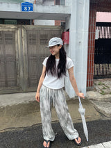 タイダイサマーワイドパンツ