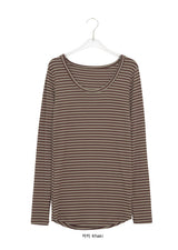 Kaer Stripe Layered Long Sleeve Tee