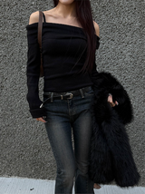 Low slim boots cut pants