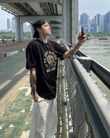 No.0837 RECORDS half T (3color)