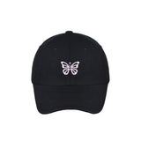 MINI BUTTERFLY BLINK BALL CAP_BLACK PINK