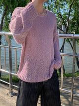 ASCLO Castle Boat Neck Summer Knit (4color)