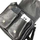 Old Leather Pocket Bag