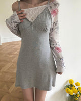 pantone :: gray sleeveless OPS