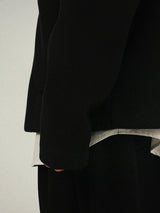 MO Mild Wool Collar Jacket Short Coat