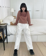 LAMBSWOOL JACQUARD ROUND KNIT