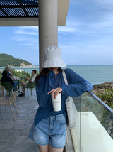 Sharon Basic Bucket Hat / 1 color