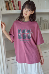 26SS★ Ghosty Cats Short Sleeve Tee