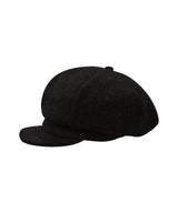 SIDE BUTTON HAT BLACK
