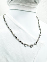 Nut chain necklace