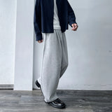 Draped Drawstring Wide Pants