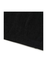 (BASE) MONO KNIT ZIP UP (BLACK)