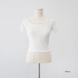 Roselle Unek Crop T-Shirt