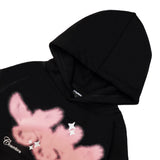 Boxy Hoodie Chambredelavain - Need Love Black